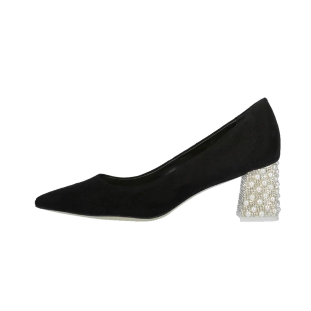 Sophia Webster amber pearl mid pump